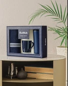 Özdilek Maskülen Kutulu Havlu Baba Seti-Wonder Lacivert thumbnail 1