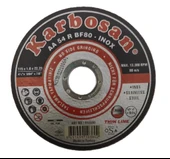 Karbosan 115x1.0x22.23 Inox Paslanmaz Çelik Kesici (25 Adet) Karbosan 910380 Thın Line - 1