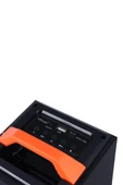 Torima KTS-1790 Siyah Mikrofonlu RGB Ledli Taşınabilir Bluetooth Hoparlör Parti Speaker thumbnail 5