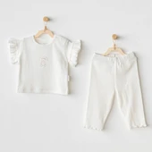 Andywawa Ac25898 Basic 2'li Takım Ekru - 1