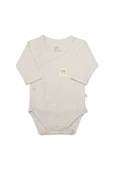 Bistyle Organic Modal Flying Balloons Kruvaze Uzun Kol Body Bs17121 Bej - 1