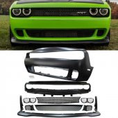 DODGE CHALLENGER 2015-2019 HELLCAT SRT ÖN TAMPON + ALT LİP thumbnail 1