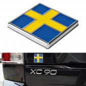 VOLVO İSVEÇ BAYRAĞI LOGO 2 - 2