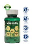 Magneday Magnezyum Complex 120 Kapsül-bisiglinat I Taurat I Malat I Sitrat I B6 Vitamini 8682974982319 - 2