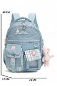 Relaxion 2174-1450 İthal Kore Tarzı Unisex Çocuk İlkokul Sırt Çantası - 4