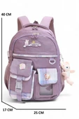 Relaxion 2174-1450 İthal Kore Tarzı Unisex Çocuk İlkokul Sırt Çantası - 12