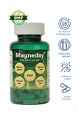 Magneday Magnezyum Complex 120 Kapsül-bisiglinat I Taurat I Malat I Sitrat I B6 Vitamini 8682974982319 - 3
