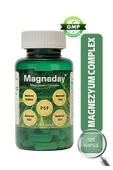 Magneday Magnezyum Complex 120 Kapsül-bisiglinat I Taurat I Malat I Sitrat I B6 Vitamini 8682974982319 - 1