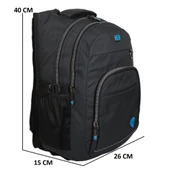 Konfores 1969-2238 Unisex Anatomik Yarasa Sırt Okul Çantası - 6