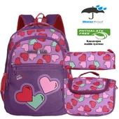 Kidessa 1308 Anatomik Sırtlı Yapılı Unisex İlkokul Çantası - 9