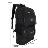 Konfores 1306 Çadır Kumaş Seyehat ve Dağcı Sırt Çantası - 4