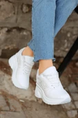 Konfores 2070 Anatomik Dolgu Tabanlı Kadın Sneakers Ayakkabı - 2
