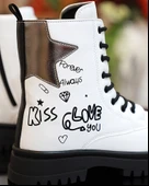 Kidessa 1763 Anatomik Tabanlı Kız Çocuk Postal Bot thumbnail 3