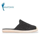 Konfores 1912-542023 Kadın Abiye ve Ev İçi Anatomik Tabanlı Taşlı Terlik thumbnail 2