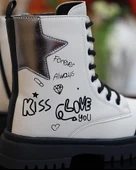 Kidessa 1763 Anatomik Tabanlı Kız Çocuk Postal Bot thumbnail 2