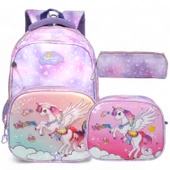 Kidessa 2035-1370 Relaxion Anatomik Sırtlı Yapılı Unisex Beslenmeli İlkokul Çantası - 2