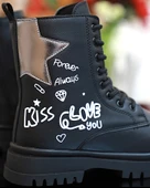 Kidessa 1763 Anatomik Tabanlı Kız Çocuk Postal Bot thumbnail 1