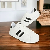 Konfores 1705-28787 Anatomik Tabanlı Unisex Süperstar Modeli Sneakers Ayakkabı - 5