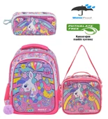 Kidessa 1661 Anatomik Sırtlı Yapılı Kız ve Erkek Çocuk İlkokul Çantası - 2