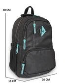 Konfores 1877-2049 Unisex Anatomik Sırt Yapılı Günlük ve Okul Sırt Çantası - 5