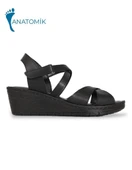 Konfores 1938-390242 Tam Anatomik Tabanlı Kadın Sandalet - 1