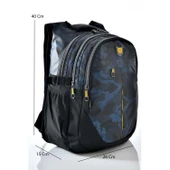 Konfores 1553-2235 Unisex Anatomik Yarasa Sırt Okul Çantası - 6