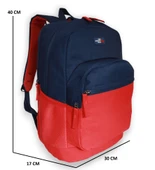 Konfores 1669 Unisex Anatomik Sırtlı Laptop Bölmeli Seyehat Spor ve Okul Çantası thumbnail 9