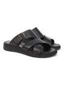 Konfores 2044 Masaj Tabanlı Hakiki Deri Tam Anatomik Erkek Terlik thumbnail 3