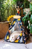 Yıkanabilir Kedi, Köpek Çadırı, Kedi Köpek Evi, Kolay Kurulabilir - 5
