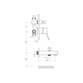 GPD Tulio MTA135 Tam Ankastre Banyo Bataryası - 2