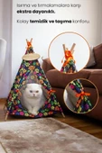 Yıkanabilir Kedi, Köpek Çadırı, Kedi Köpek Evi, Kolay Kurulabilir - 3