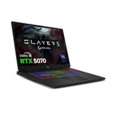 Game Garaj Slayer5 7-5070 C1 Intel Ultra 7 255HX 32GB RAM 1TB SSD RTX5070 16" QHD+ IPS 240Hz FreeDOS Gaming Laptop - 3