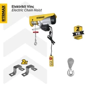 RTM490 Elektrikli Vinç 1900 W 600/1200 Kg Bakır Sargı - 2