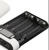 Shanrya DIY güç bankası, Cep telefonları Için USB arayüzlü Harici şarj cihazı (Siyah) thumbnail 3