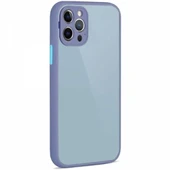 Apple iPhone 11 Pro Uyumlu Montreal Kılıf Ve Tam Kaplayan Cam Set Lavanta Gri - 2
