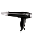 Valera Swiss Excel 2000 Ionic Otel Tipi Iyonlaştırıcılı Hava Yoğunlaştırıcılı Ultra Sessiz Profesyonel Saç Kurutma Makinesi 2000W Siyah - 1