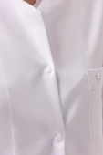 Adiantum Kadın Doktor Öğretmen Laboratuvar Önlüğü - Beyaz, Uzun Kollu, Rahat Kesim thumbnail 6