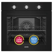 Simfer 8228 Trend  Siyah Cam, Mekanik Timer, 4 Fonk.Power Tu thumbnail 1