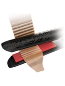 Valera Swiss x Frise Hacim ve Doku Için Ayarlanabilir Isı Kontrolüne Sahip 4 Dalgalı Plakalı Profesyonel Saç Maşası Siyah - Kırmızı - 1