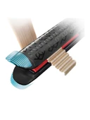 Valera Swiss x Frise Hacim ve Doku Için Ayarlanabilir Isı Kontrolüne Sahip 4 Dalgalı Plakalı Profesyonel Saç Maşası Siyah - Kırmızı - 3