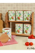 MISS BETTY 9886 MIRA STANDLI 6LI PORSELEN BAHARATLIK - 1