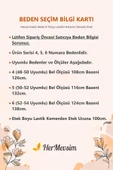 Hesna Kadın Betül 8 Parça Lastikli Astarsız Siyah Etek Desen 40 - 3