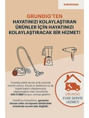 Grundig VCC 8371 Toz Torbasız Elk Süpürgesi - 5