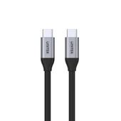 UNITEK USB-C 3.2 KABLO 1MT 10GBPS, 100W PD, 4K&60Hz (C14082ABK) - 3