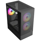 FRISBY FC-8975B 550W 3X RGB GAMİNG KASA - 4