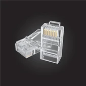 UNITEK CAT6 RJ45 MODULER KONEKTÖR 100'LÜ (Y-OT19TP) - 4