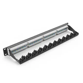 UNITEK CAT6 UTP 24 PORT RJ45 PATCH PANEL (T003A) - 2