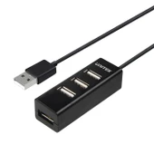 UNITEK TYPE-A TO 4 PORT USB2.0 HUB 80CM KABLO (Y-2140) - 1