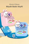 Torima CMR-33 Pembe Dijital Video Kayıt Fotoğraf Çocuk Kamerası Termal Resim Kağıt Baskılı Yazıcı - 2