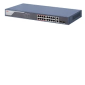 HIKVISION DS-3E1318P-SI 16FEX1GE+1GE/SFP 225W GİGABİT POE SWİTCH - 1